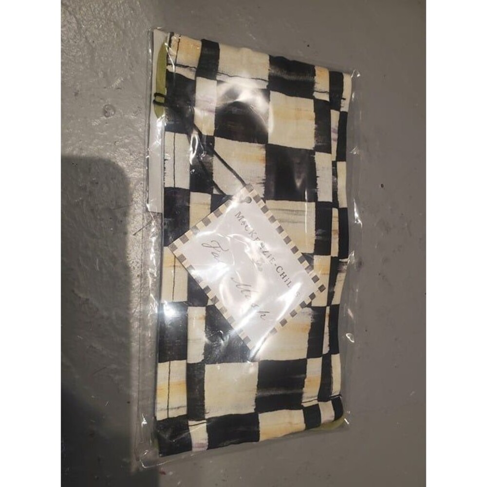 Mackenzie Childs Clothe Face Mask New in Package